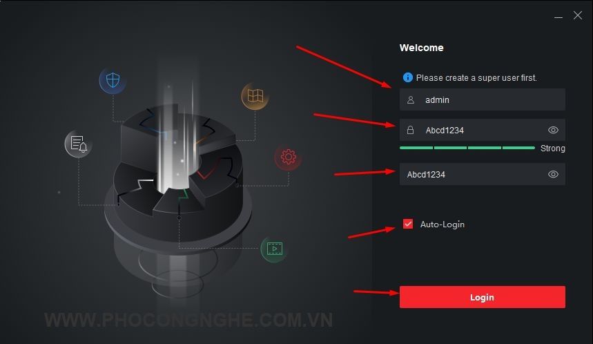 Cách cài đặt và sử dụng phần mềm iVMS4200 trên máy tính