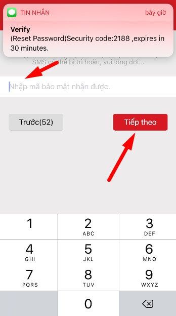 Khôi phục mật khẩu qua phần mềm Hik-Connect trên smartphone