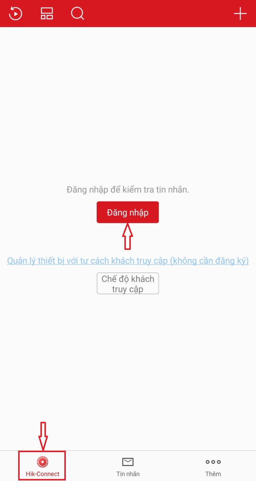 Hướng dẫn cài đặt xem camera HIKvision trên điện thoại