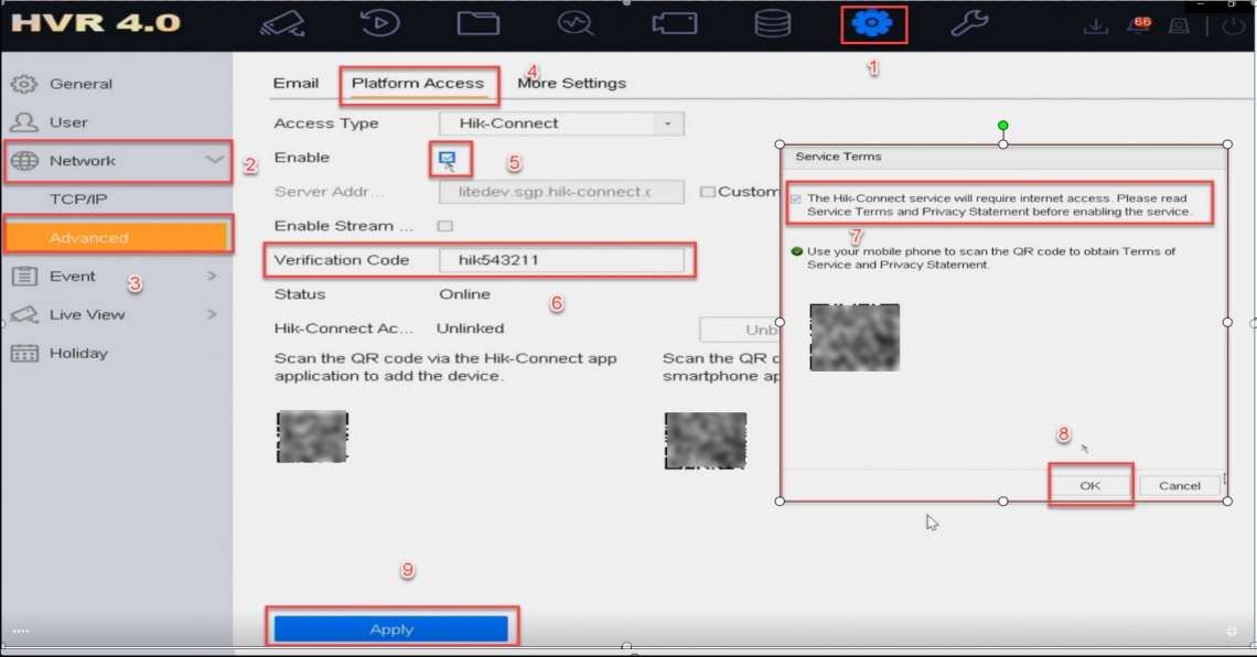 Hướng dẫn kích hoạt dịch vụ Hik-Connect cho thiết bị Hikvision