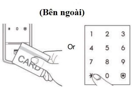 Mở kích hoạt báo động