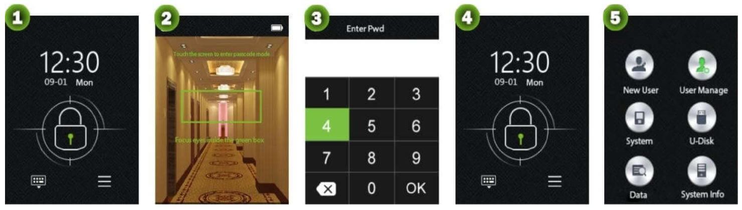 Hướng dẫn cài đặt khóa ZKTeco ZM100
