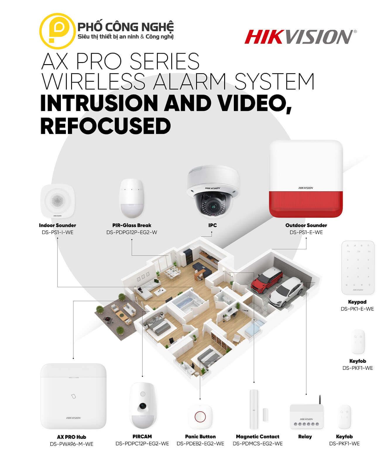 Hikvision DS-PWA64-Kit-WB