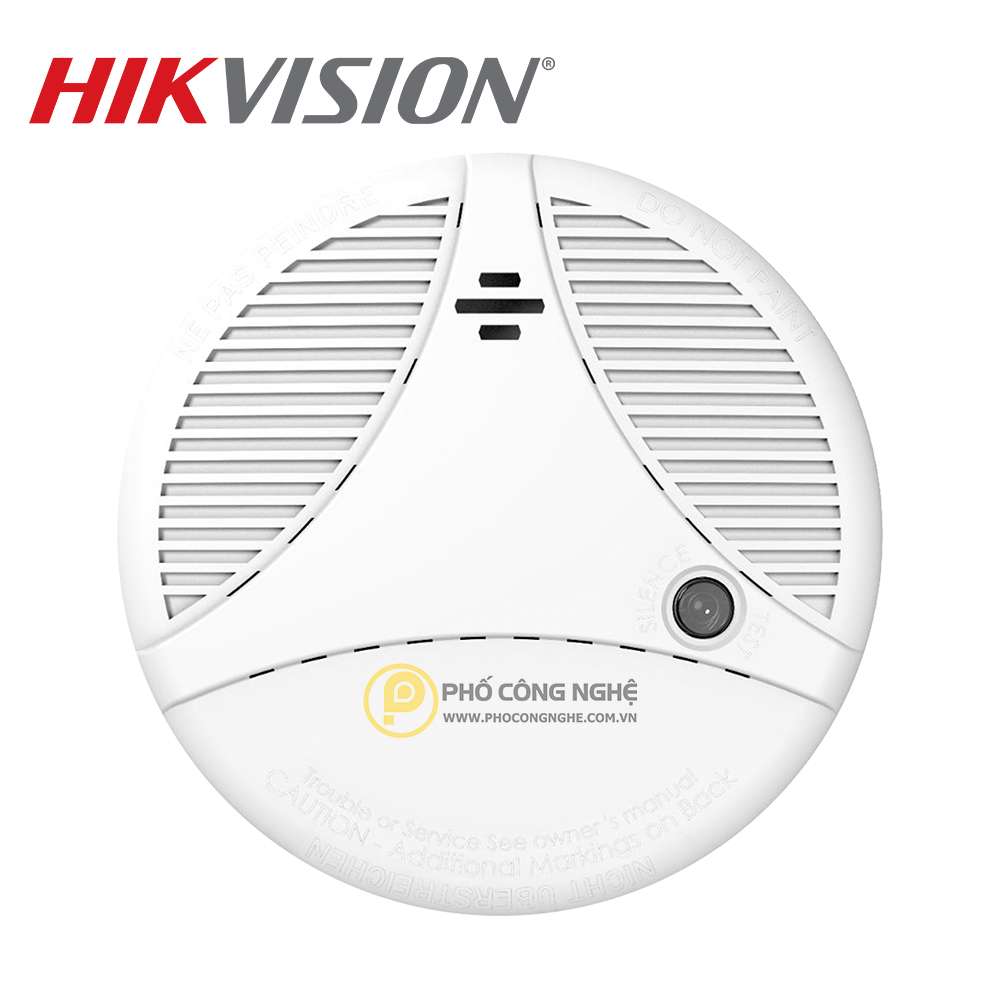 Cảm biến khí CO không dây Hikvision DS-PDCO-E-WB