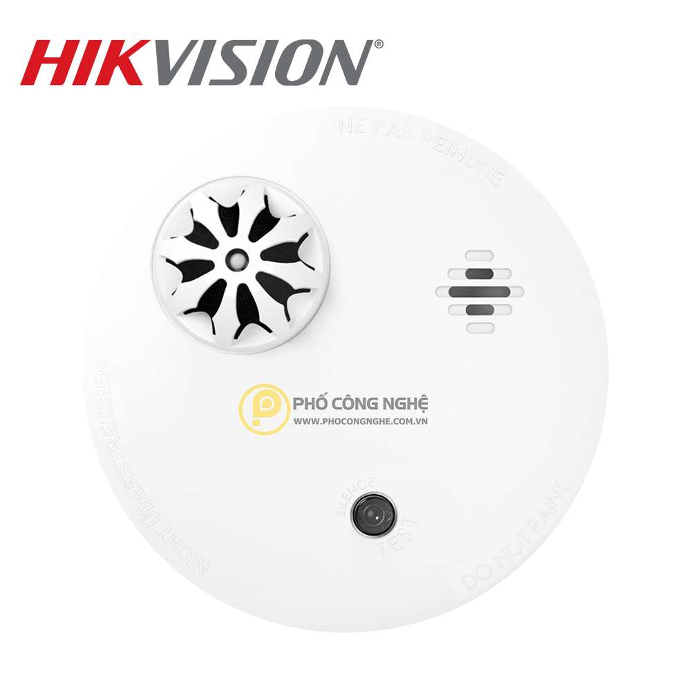 Cảm biến nhiệt độ không dây Hikvision DS-PDHT-E-WB
