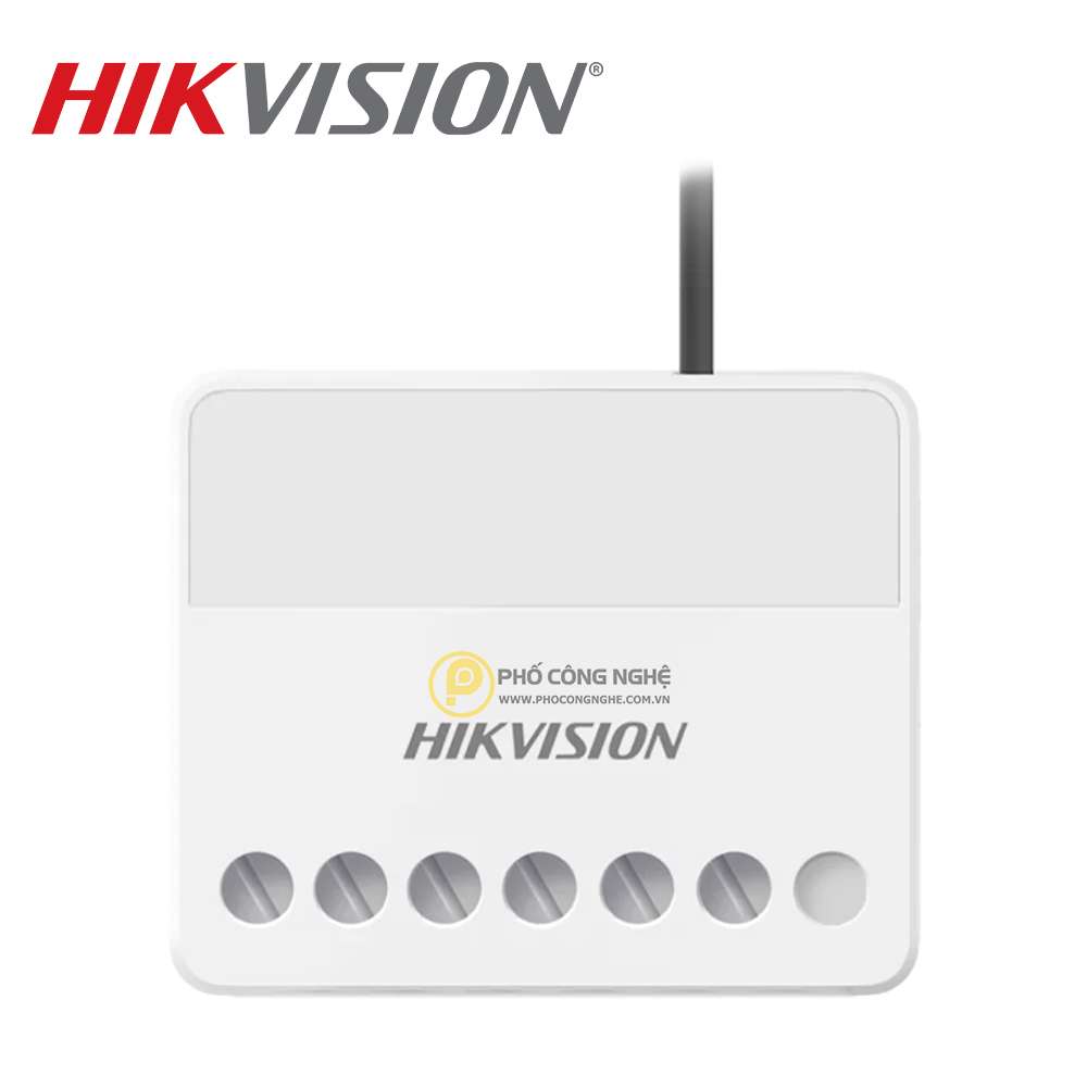 Thiết bị PGM không dây Hikvision DS-PM1-O1L-WB