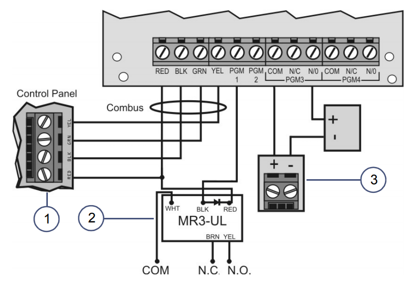 Cách đấu dây và sử dụng Paradox RTX3