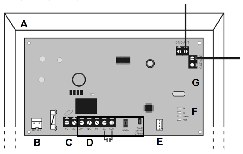 Hướng dẫn lắp đặt Module Paradox RPT1