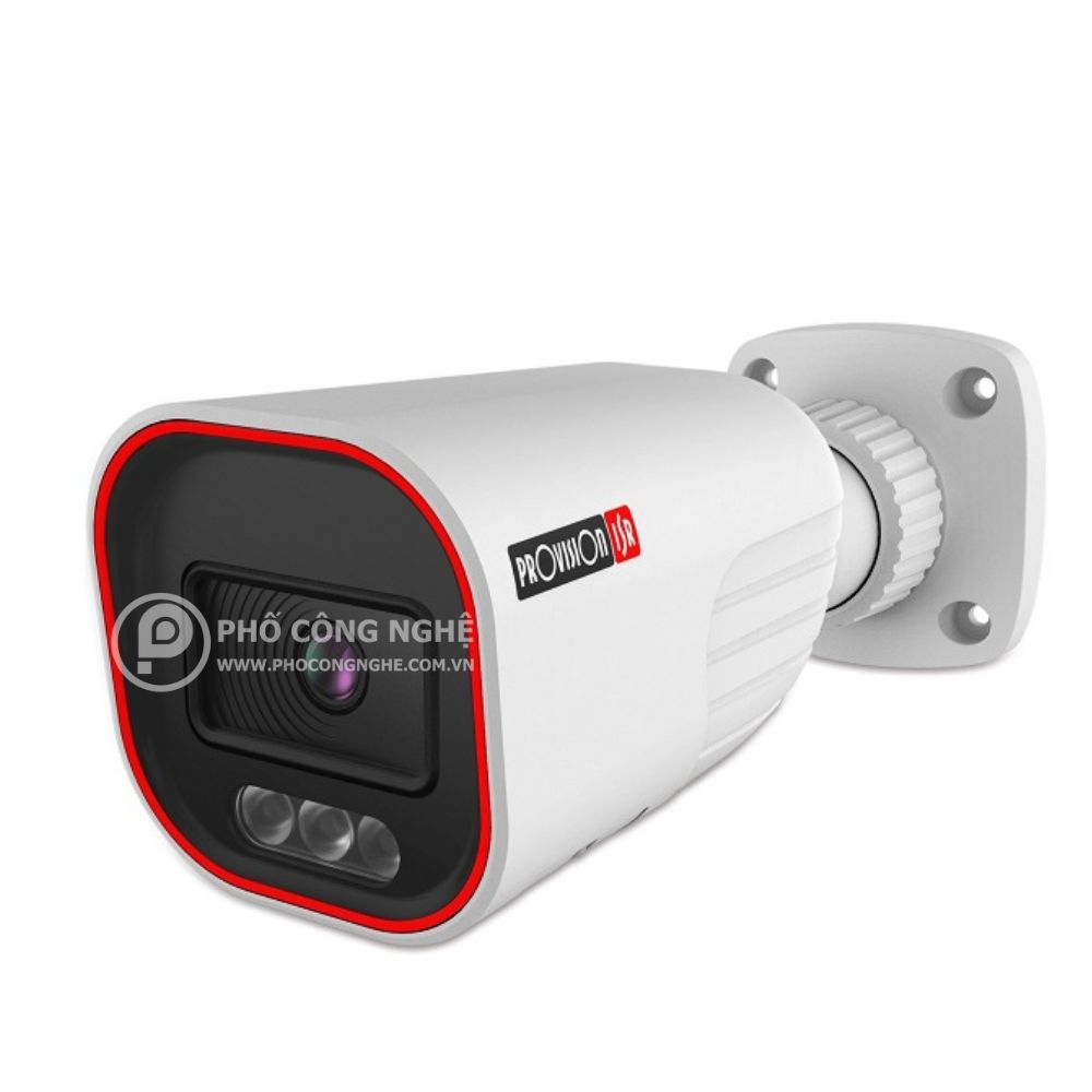 Camera IP thân trụ 2MP Full Color Provision-ISR BMH-320SRN-MVF
