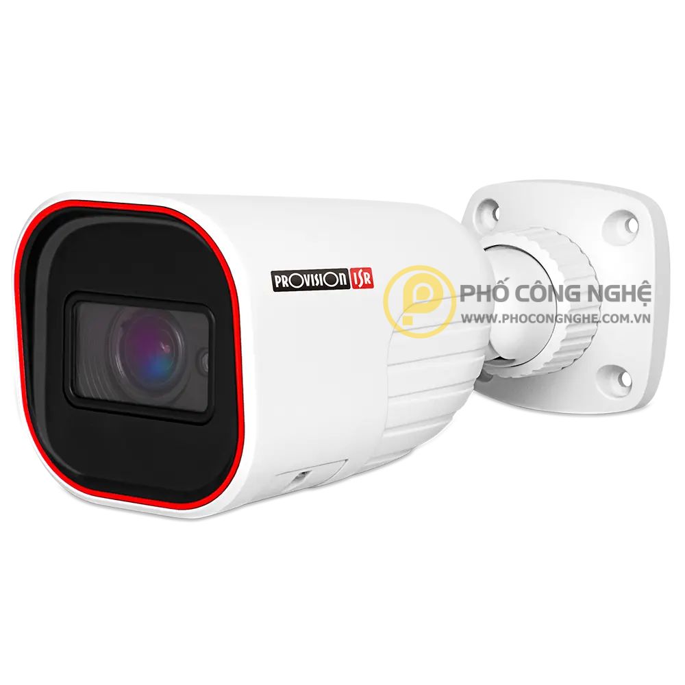 Camera IP thân trụ 4MP Provision-ISR I4-340IPSN-MVF-V2