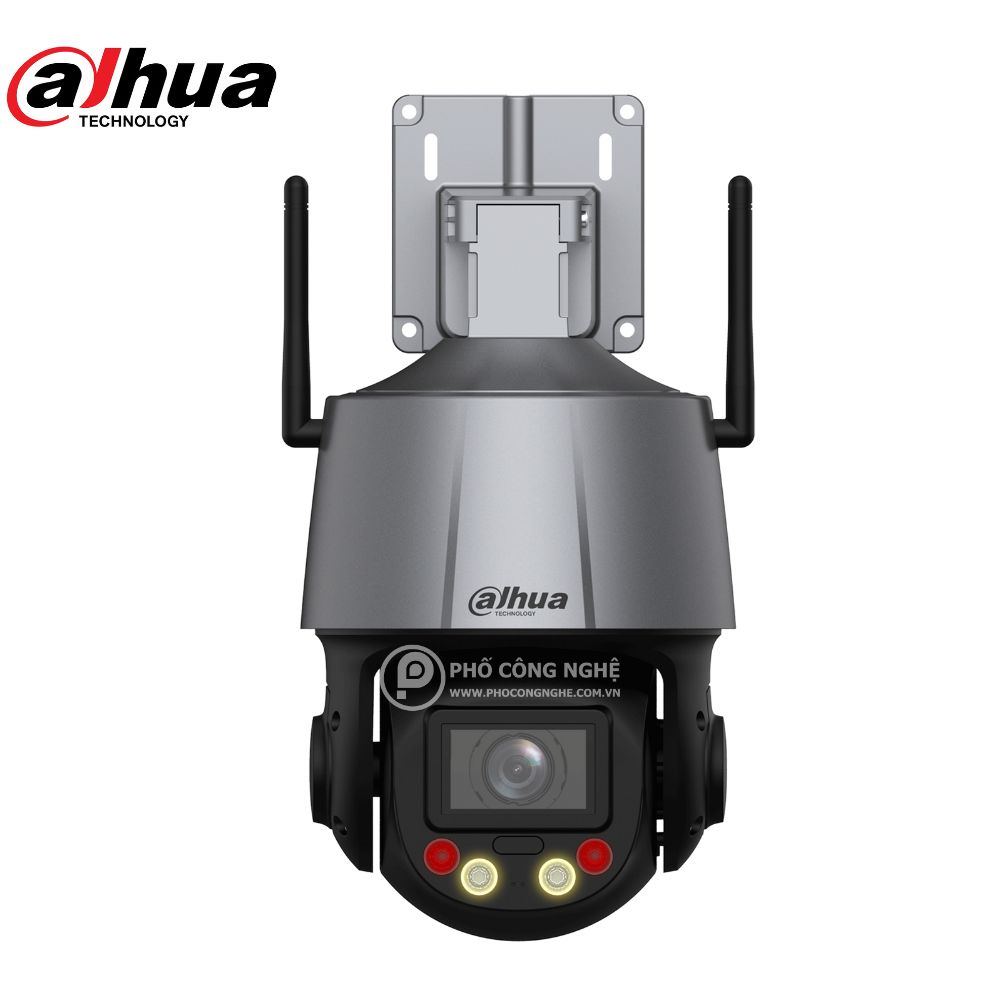 Camera IP PTZ Wifi 2MP Full-Color Dahua DH-SD3C205DB-GNY-AW-PV
