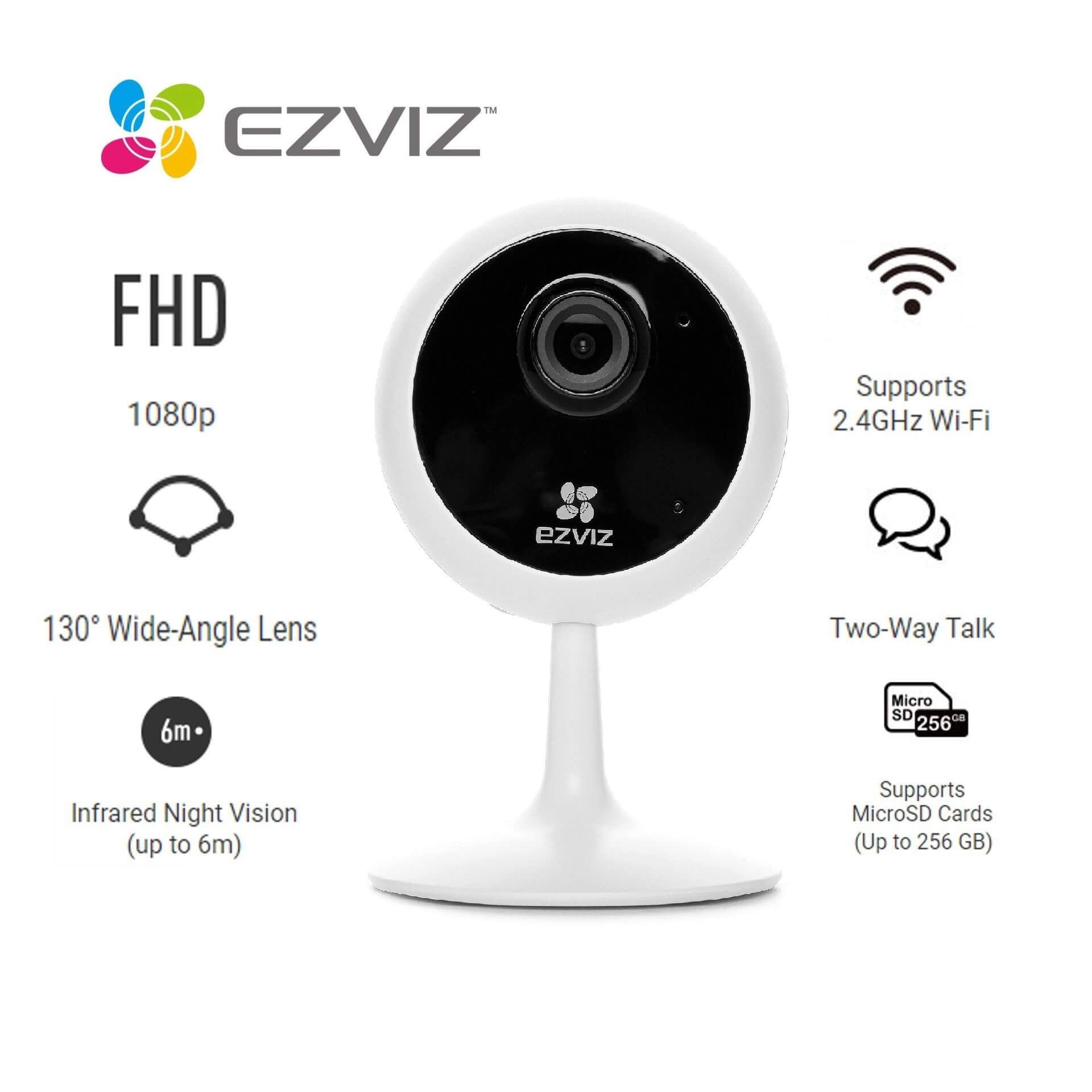Camera wifi 2MP Ezviz C1C 1080P (CS-C1C-E0-1E2WF)