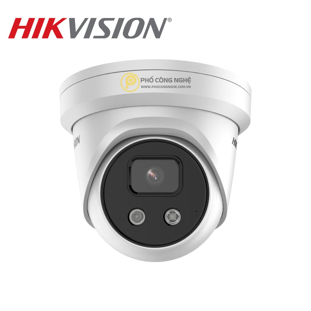 Camera IP bán cầu 8MP Hikvision DS-2CD2386G2-IU