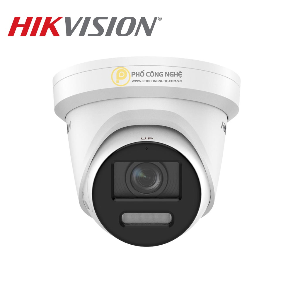 Camera IP bán cầu ColorVu 8MP Hikvision DS-2CD2387G2-LSU/SL