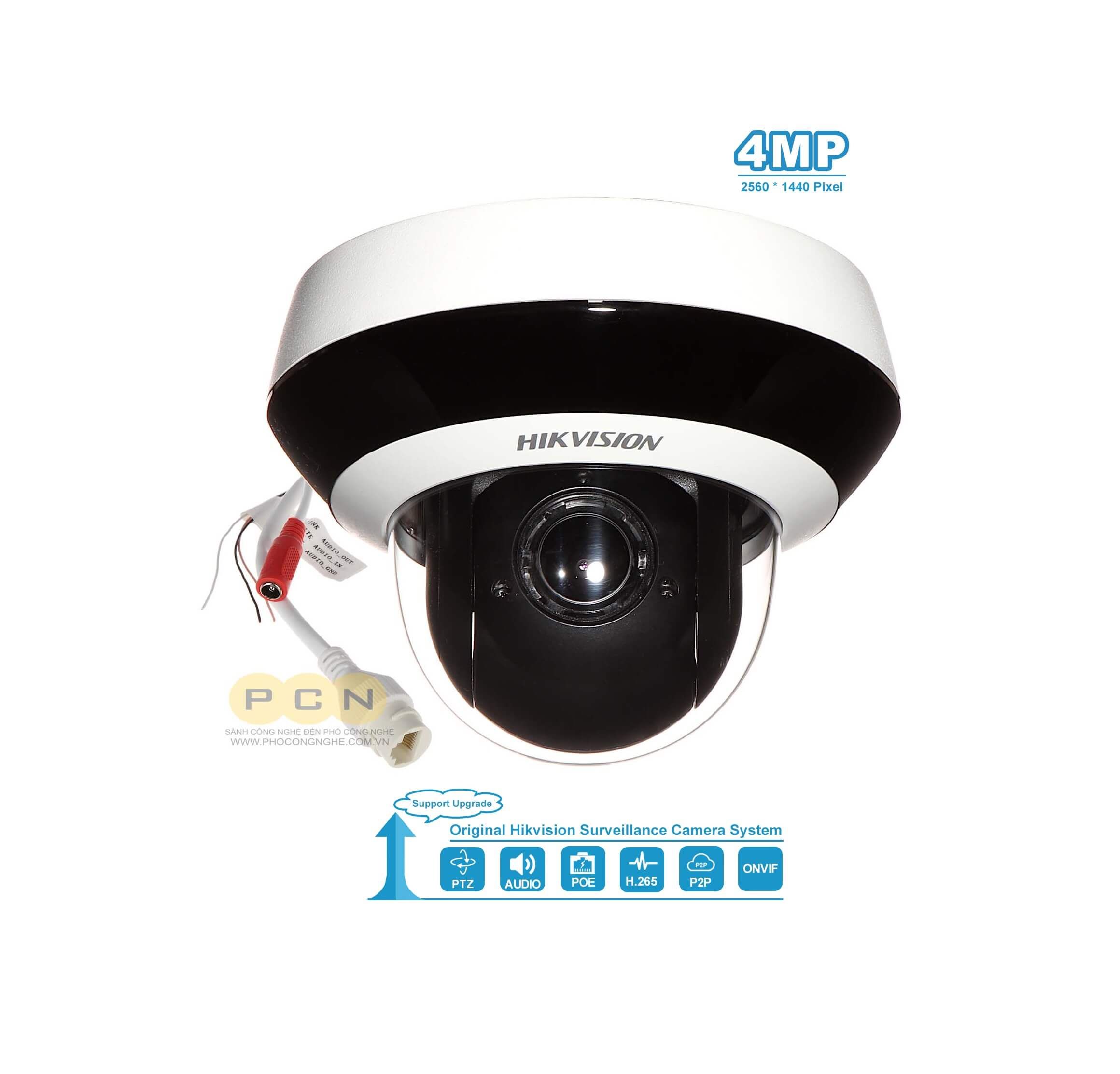 Camera IP Speed dome 4MP HIKvision DS-2DE2A404W-DE3