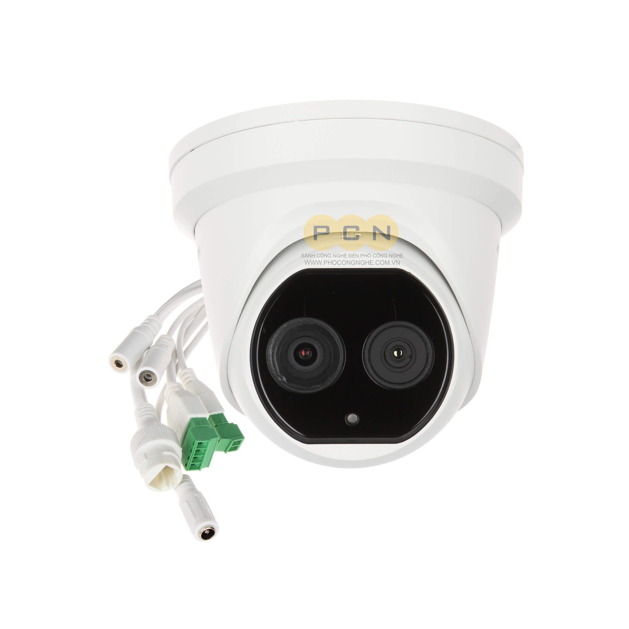 Camera IP Dome đo thân nhiệt Hikvision DS-2TD1217B-6/PA