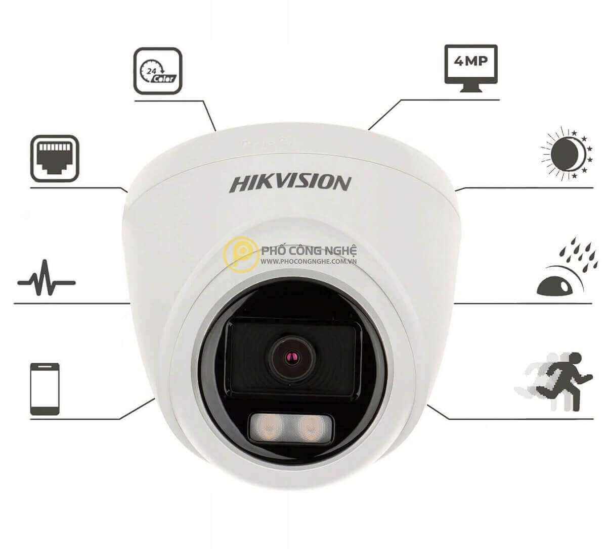 Camera Hikvision DS-2CD1327G0-LUF