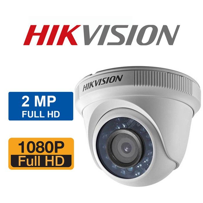 Camera HD-TVI 2MP bán cầu hồng ngoại 20m HIKvision DS-2CE56D0T-IR