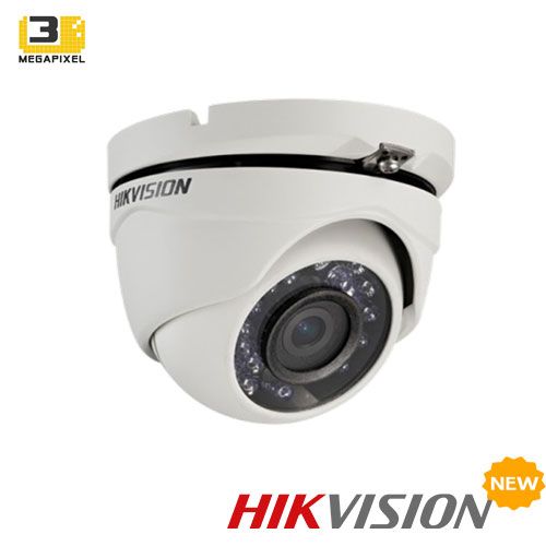 Camera HD-TVI bán cầu hồng ngoại 20m ngoài trời 3MP HIKvision DS-2CE56F1T-ITM