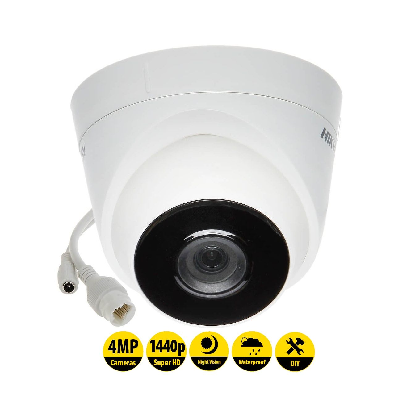 Camera IP Dome 4MP Hikvision DS-2CD1343G0-I