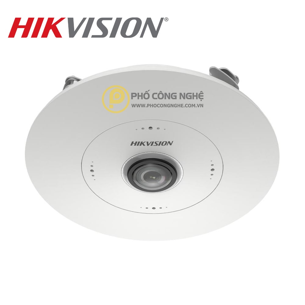 Camera IP Fisheye DeepinView 12MP Hikvision DS-2CD63C5G1-S/RC