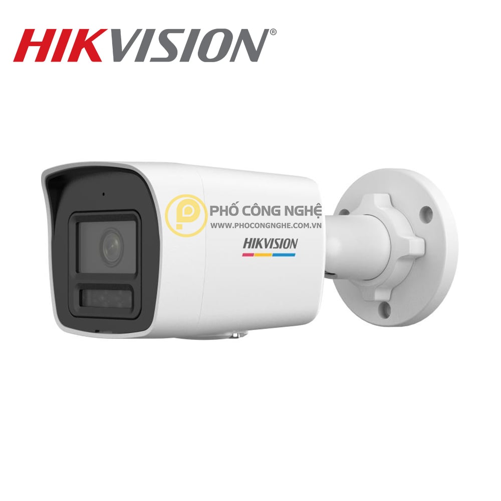 Camera IP thân trụ ColorVu 2MP Hikvision DS-2CD1027G2H-LIUF