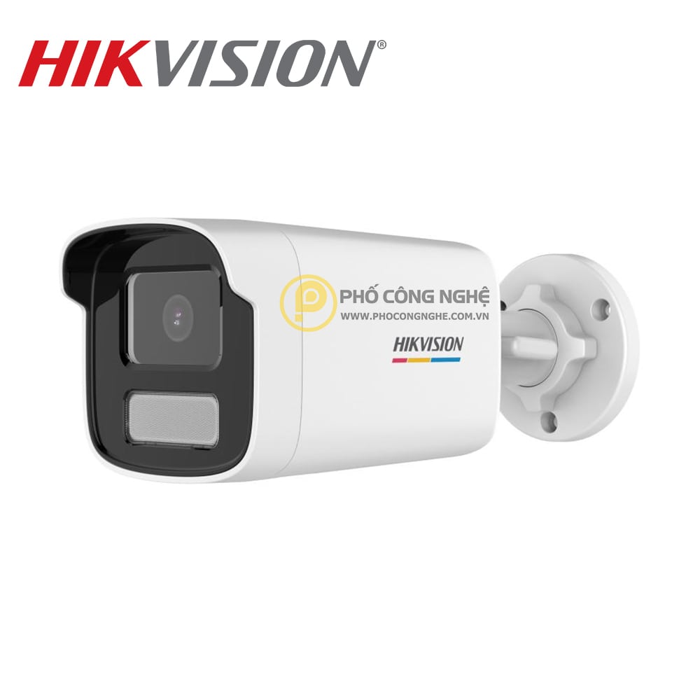 Camera IP thân trụ ColorVu 6MP Hikvision DS-2CD1T67G2-LUF