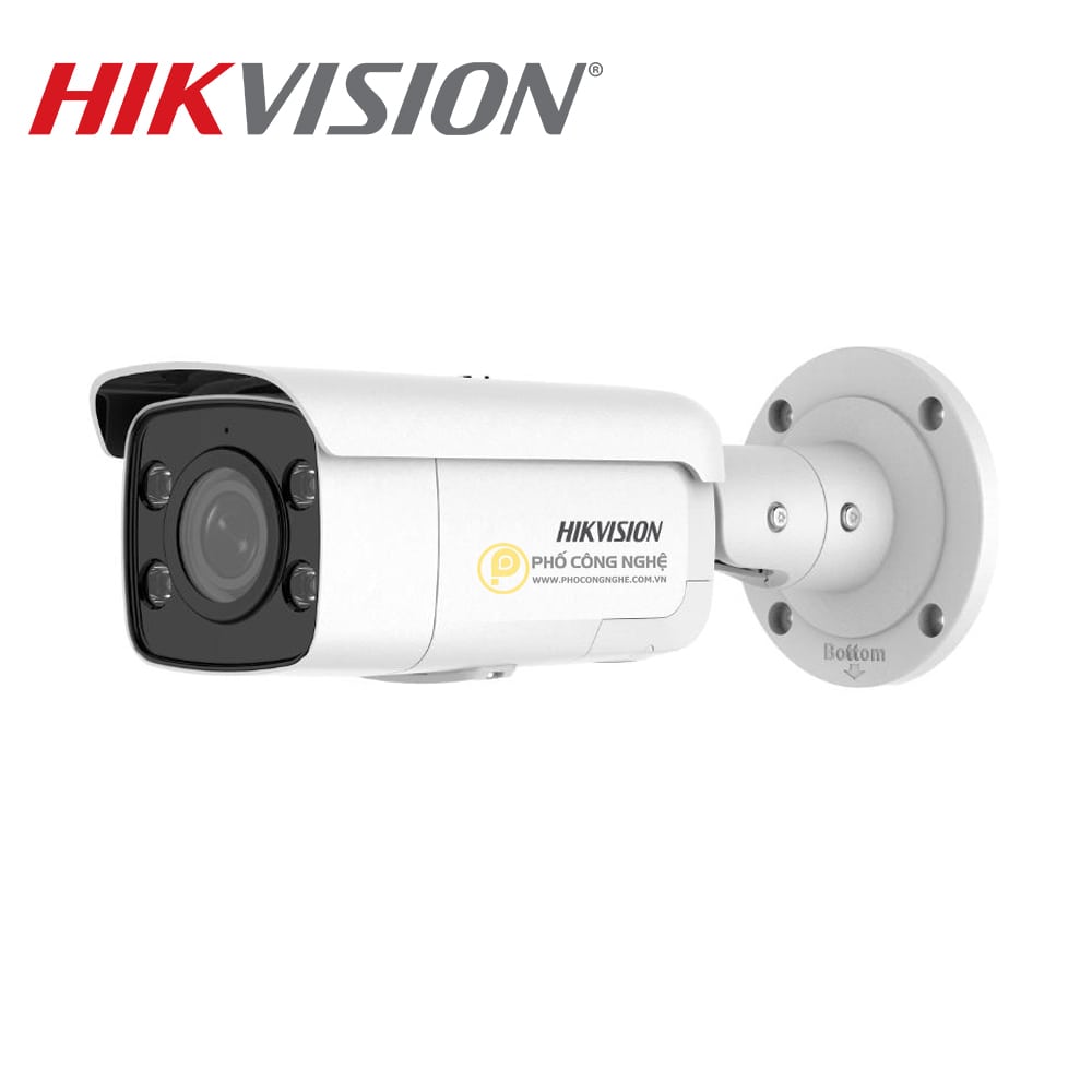 Camera IP thân trụ ColorVu 8MP Hikvision DS-2CD2T87G2-LSU/SL