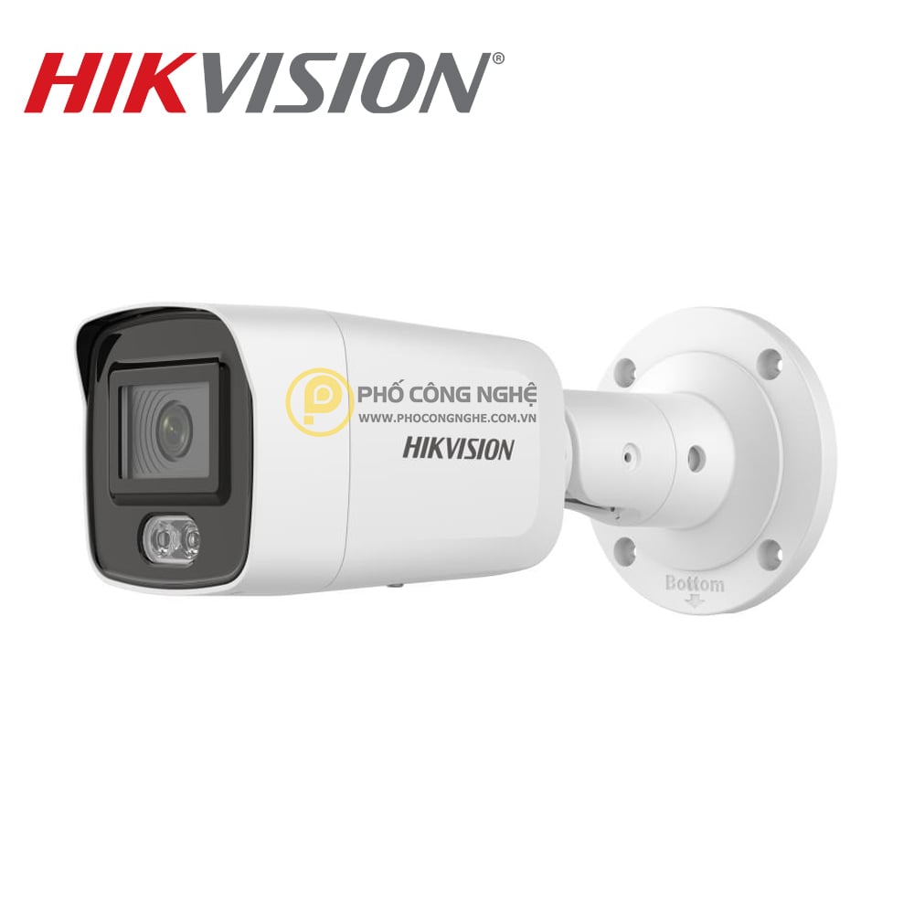 Camera IP thân trụ ColorVu 4MP Hikvision DS-2CD3047G2-LS