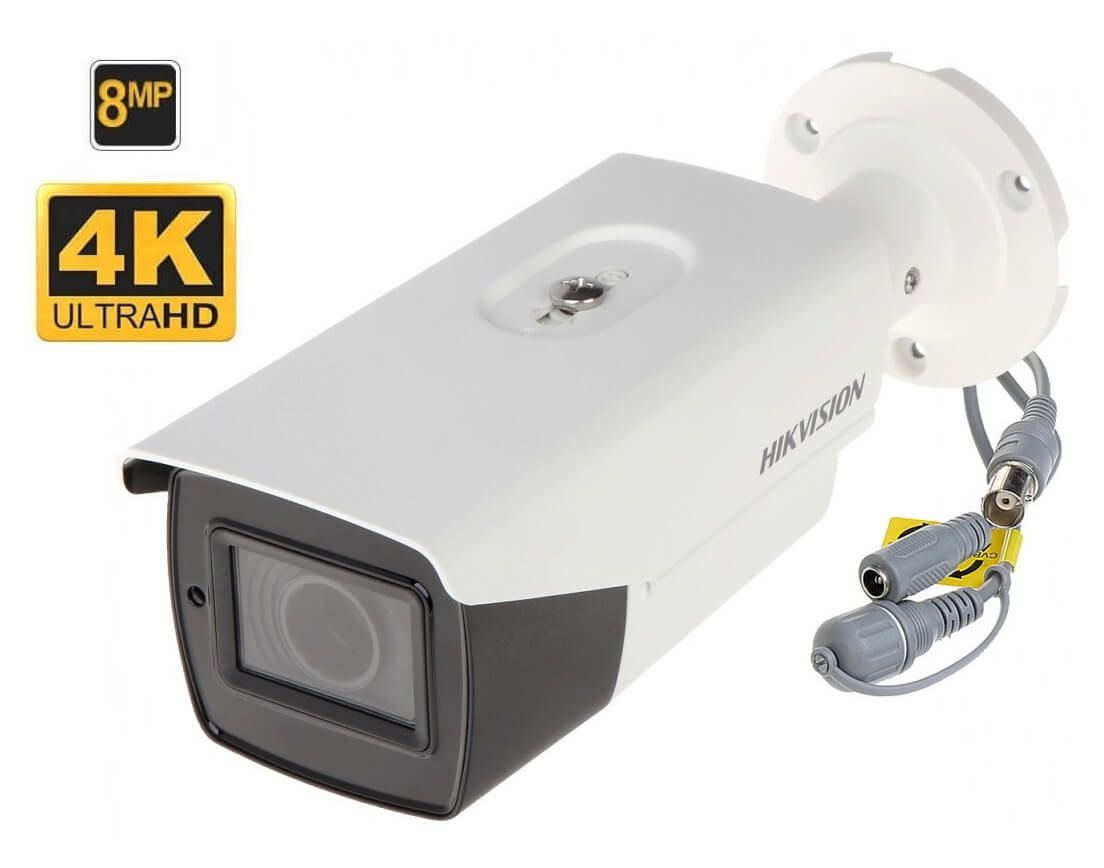 Camera HDTVI Bullet 8MP Hikvision DS-2CE19U1T-IT3ZF