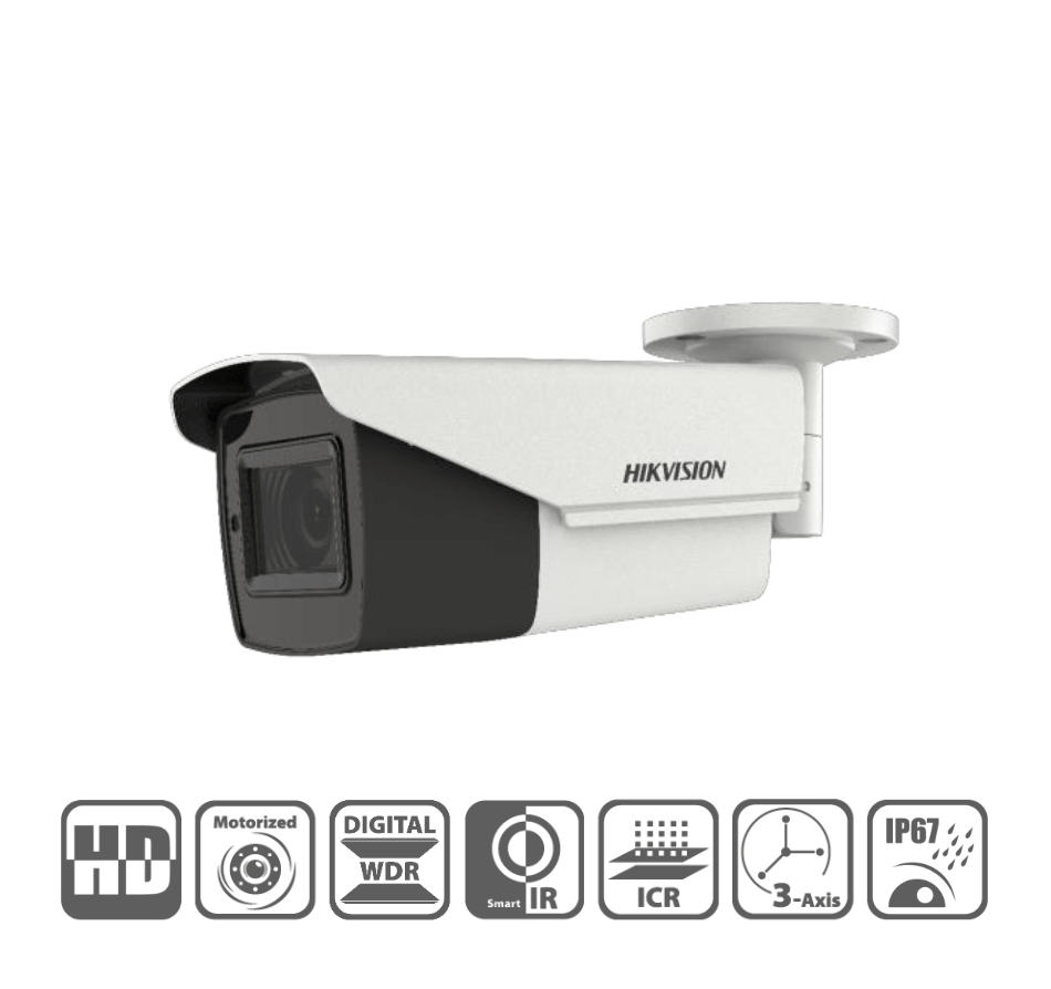 Camera HD-TVI 5MP HIKvision DS-2CE16H0T-IT3ZF thân trụ hồng ngoại 40M