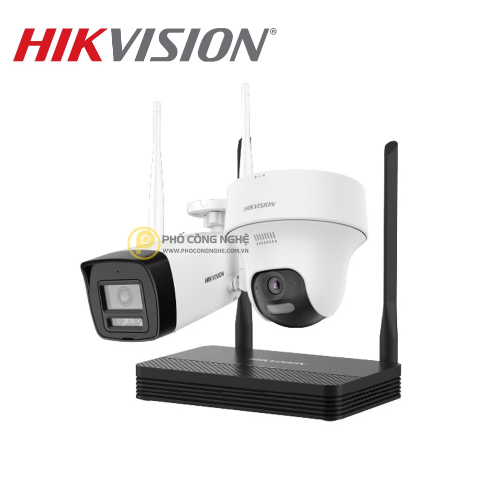 Bộ Kit wifi 2 camera Hikvision NKS424W02H