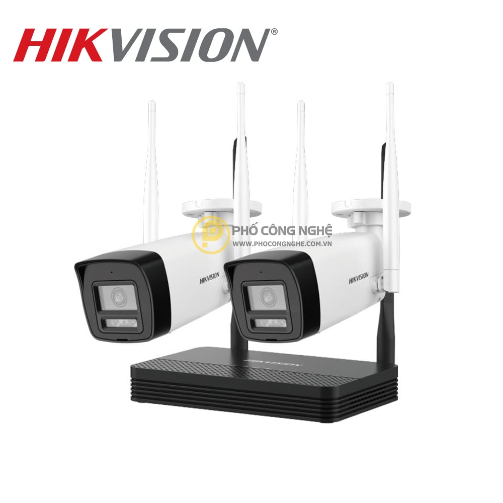 Bộ Kit wifi 2 camera Hikvision NKS424W0H