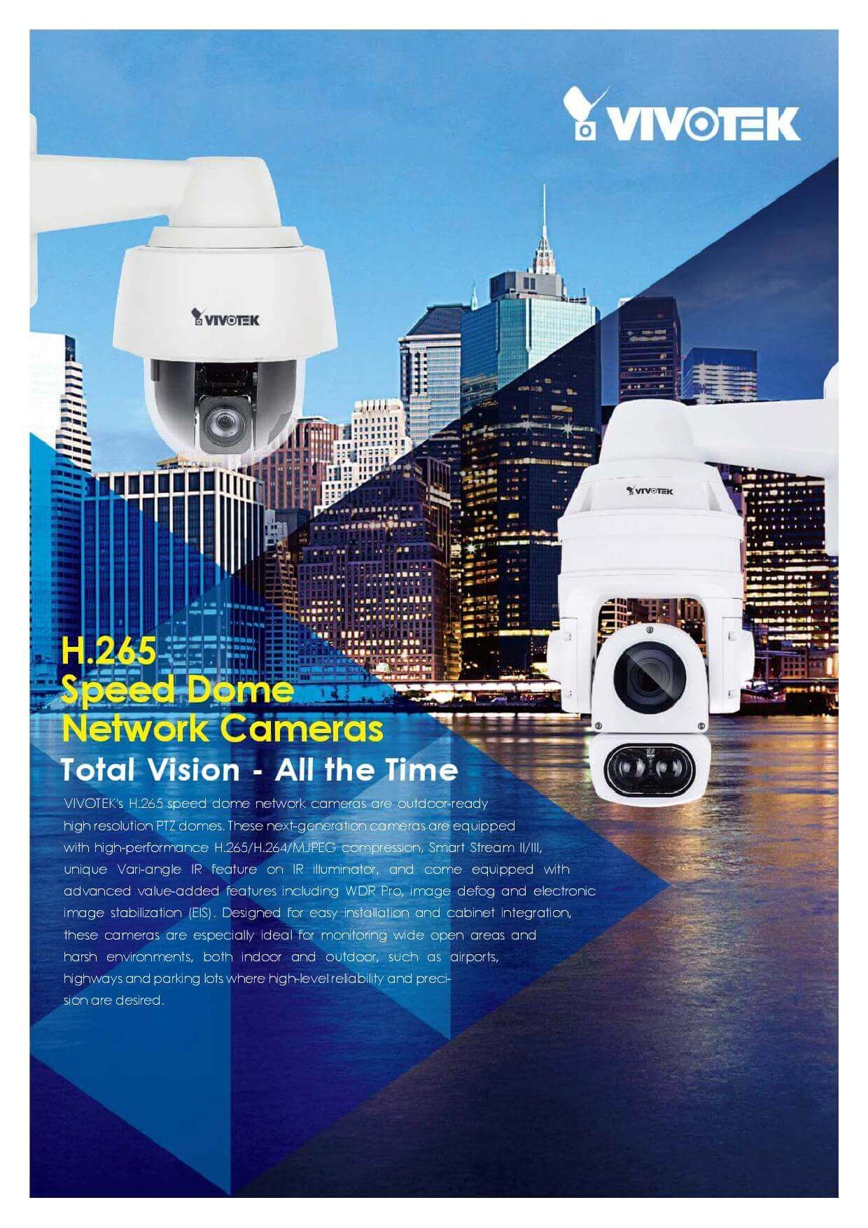 Camera IP speed dome 4MP Vivotek SD9374-EHL