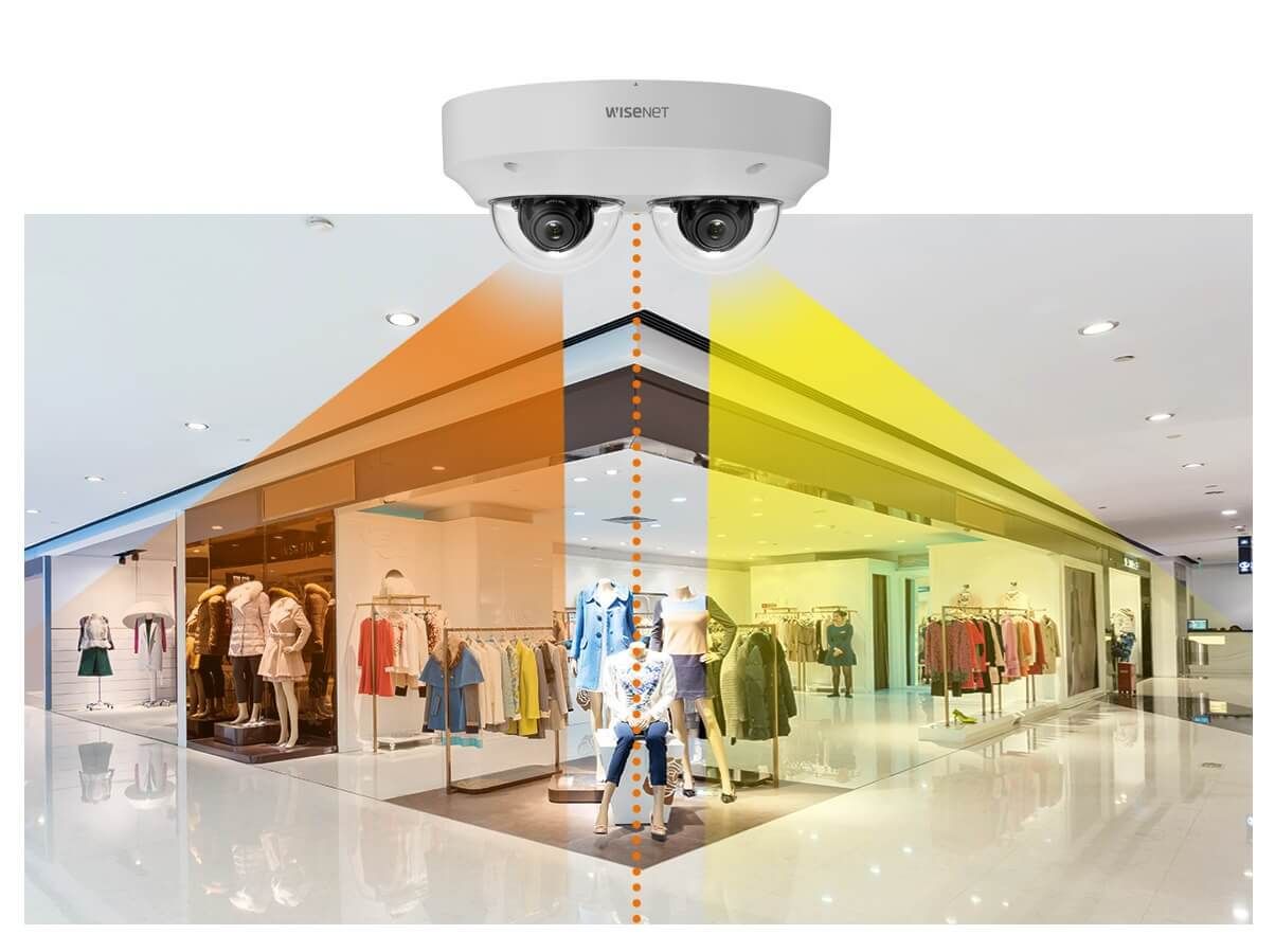 Camera IP kép 2MP Wisenet PNM-7002VD