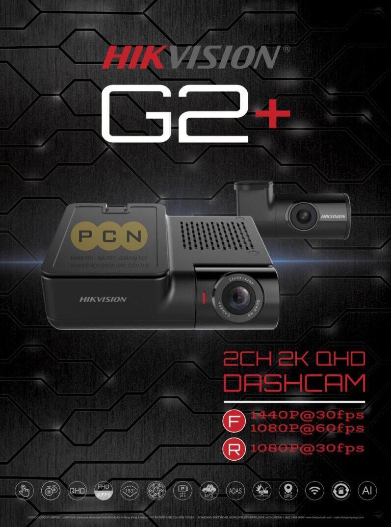 Camera hành trình ô tô Hikvision Dashcam G2