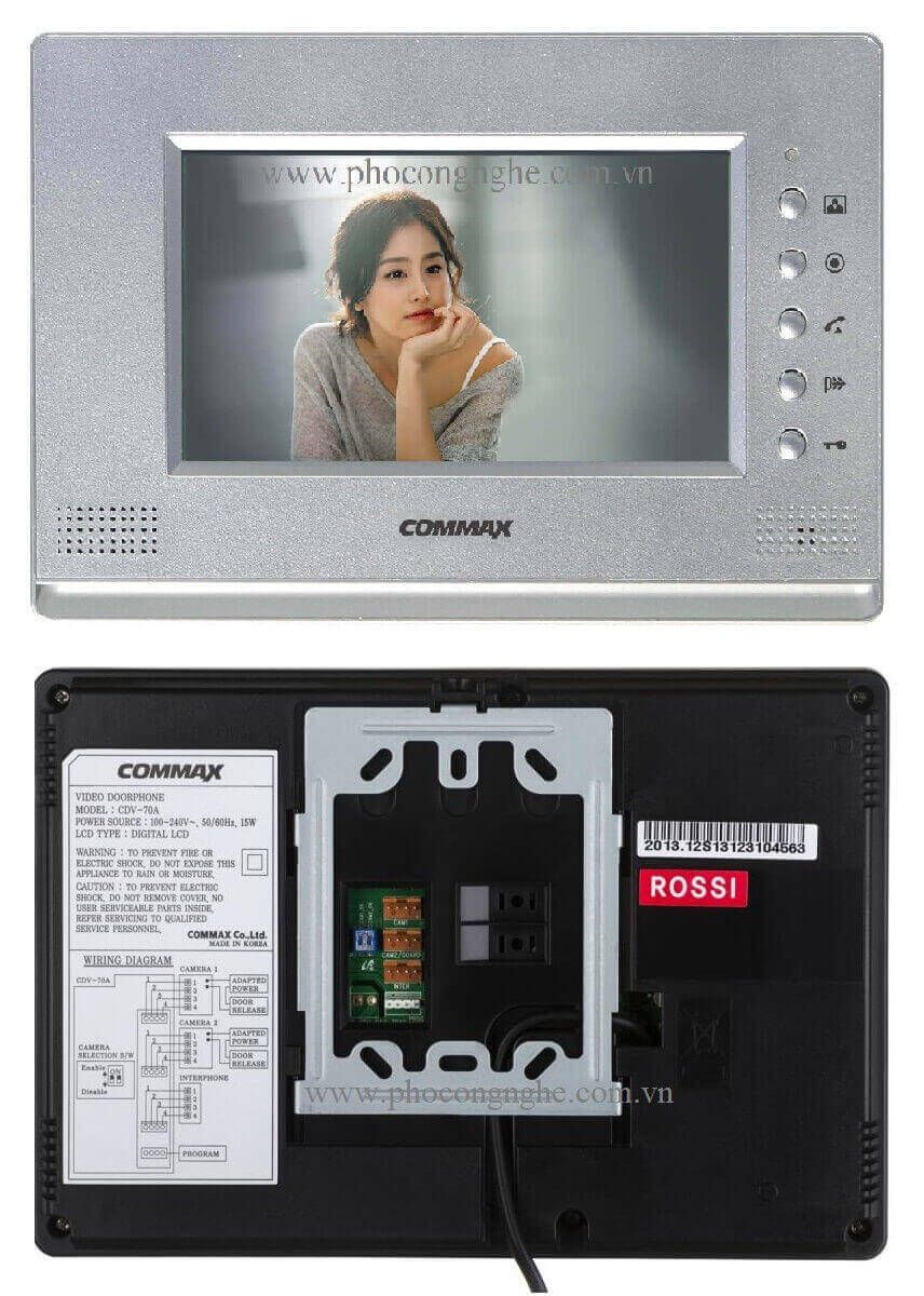 Màn hình chuông cửa 7 inch Commax CDV-70A