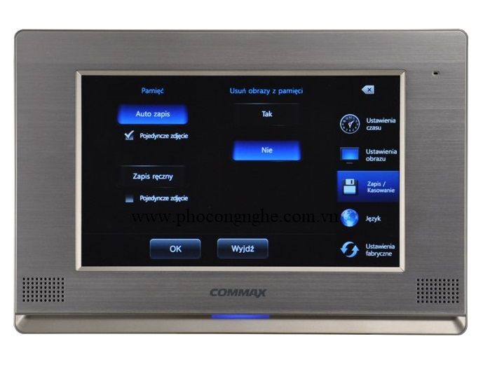 Màn hình chuông cửa 10,1 inch Commax CDV-1020AE