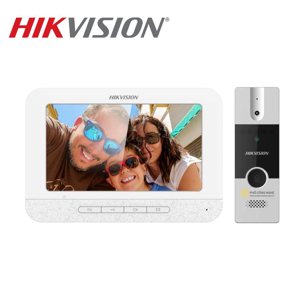 Bộ chuông cửa có hình Hikvision DS-KIS204T