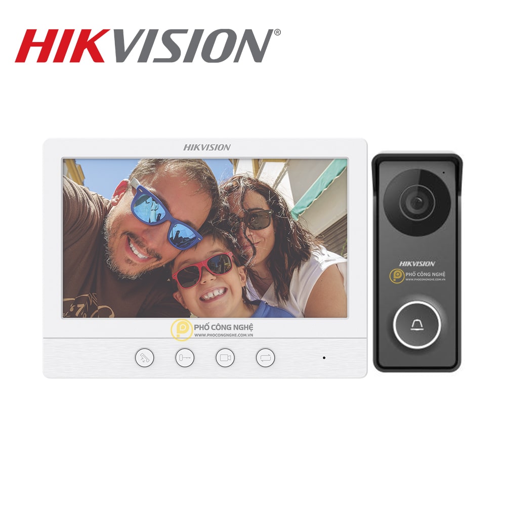 Bộ kit chuông hình Hikvision DS-KIS213T