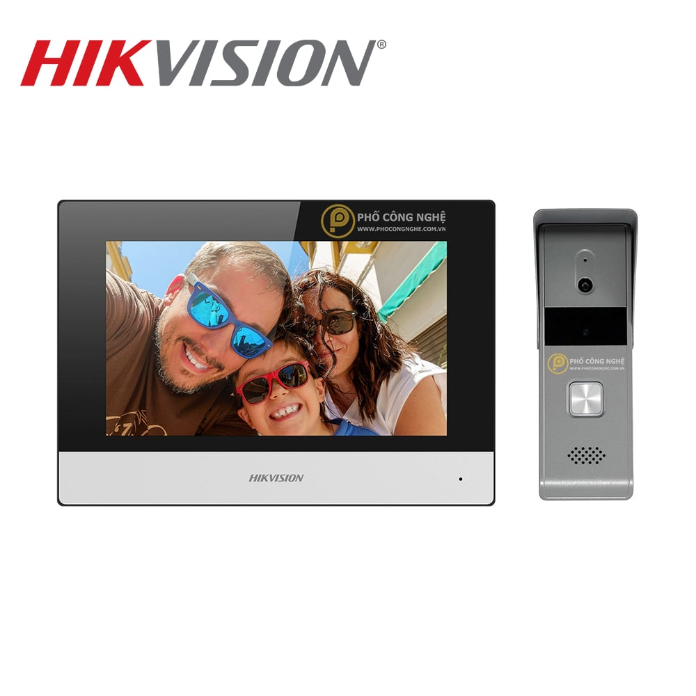 Bộ kit chuông hình Hybrid Hikvision DS-KIS303-P