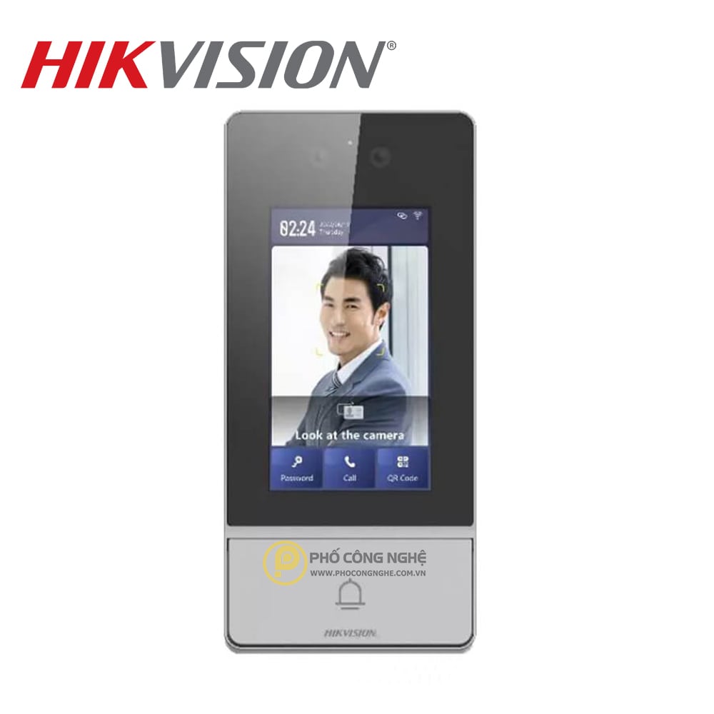 Camera chuông cửa IP nhận dạng khuôn mặt Hikvision DS-KV9503-WBE1