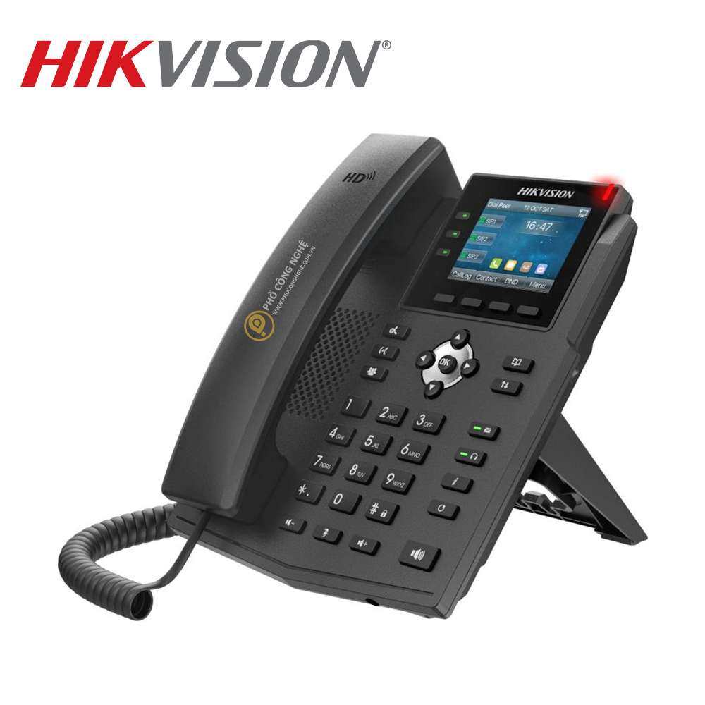 Điện thoại SIP Hikvision DS-KP8000-WHE1