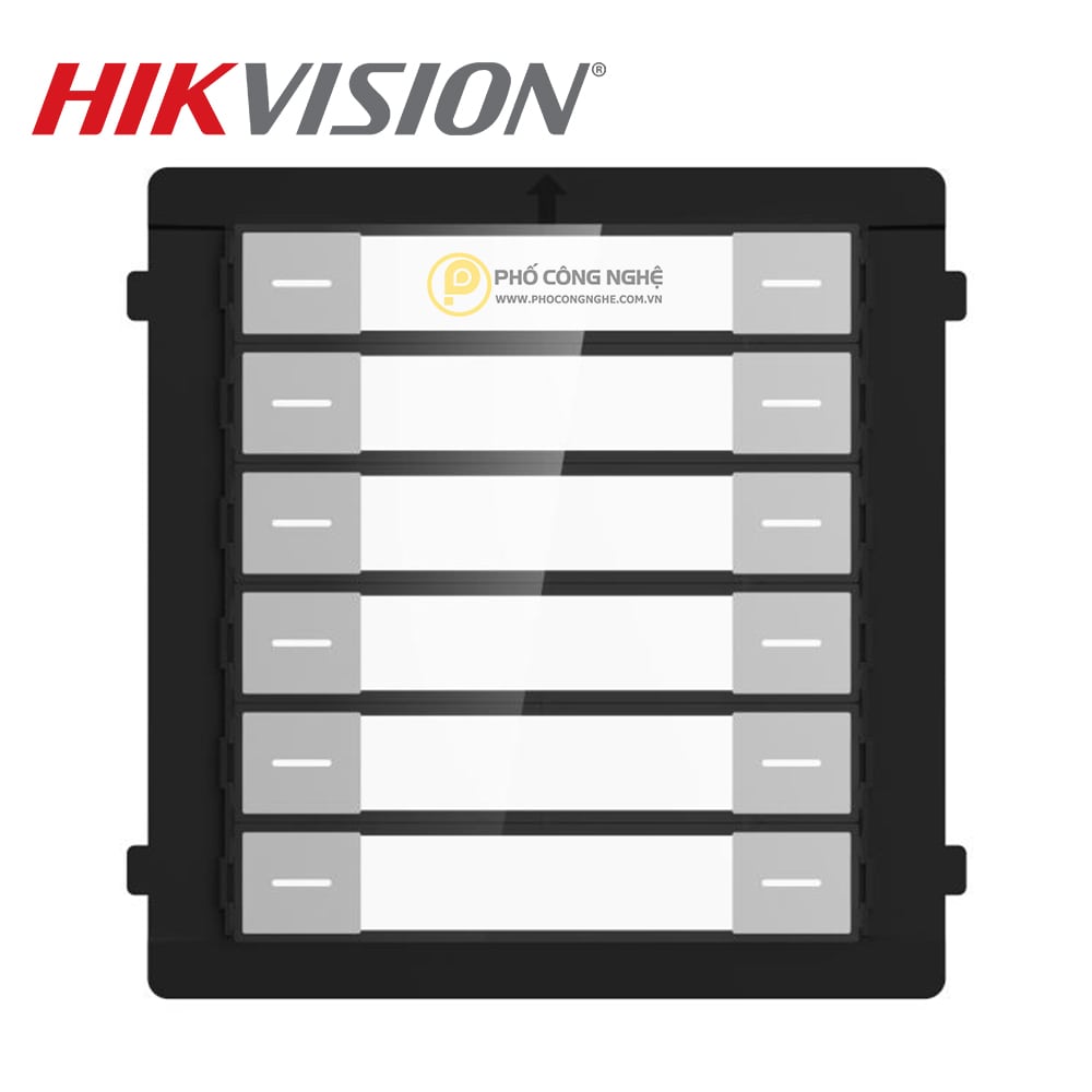 Module thẻ tên chuông cửa Hikvision DS-KD-K12