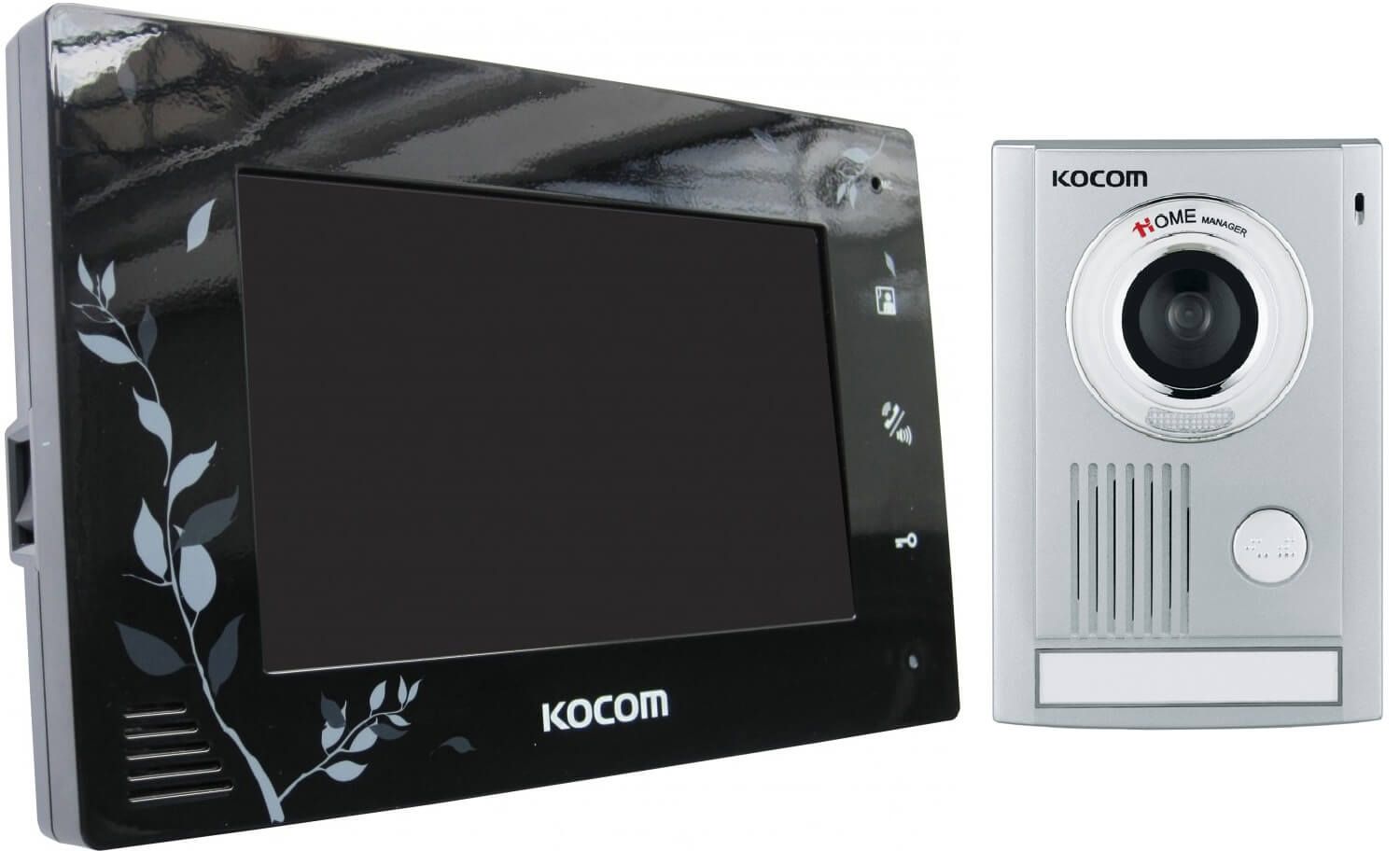 Bộ chuông cửa màn hình Kocom KCV-A374SD+KC-MC30