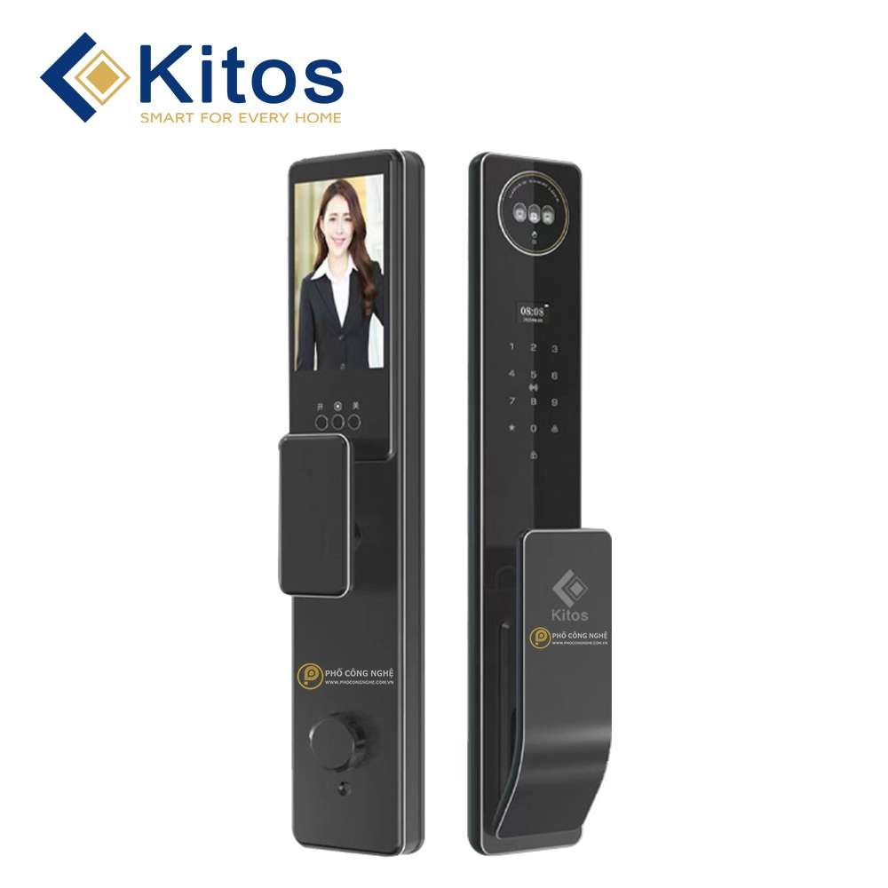 Khóa cửa nhận diện khuôn mặt Kitos KT-X8 Face ID