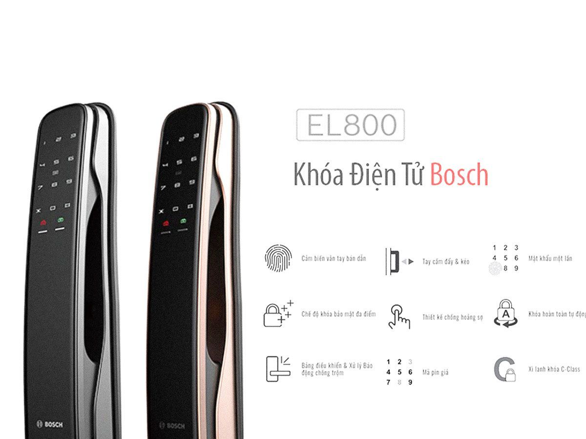 Khóa cửa điện tử Bosch EL800