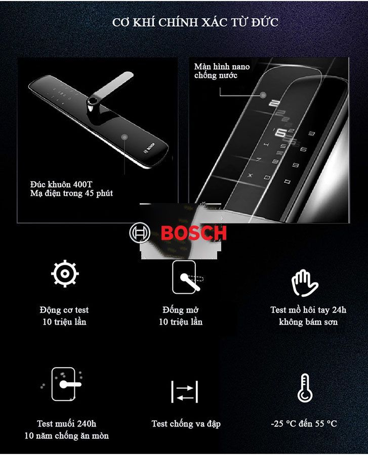 Khóa cửa điện tử Bosch ID60