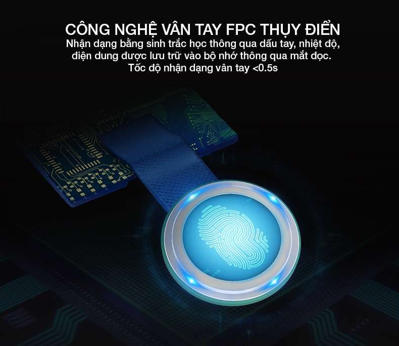 Công nghệ vân tay FPC của thụy điển