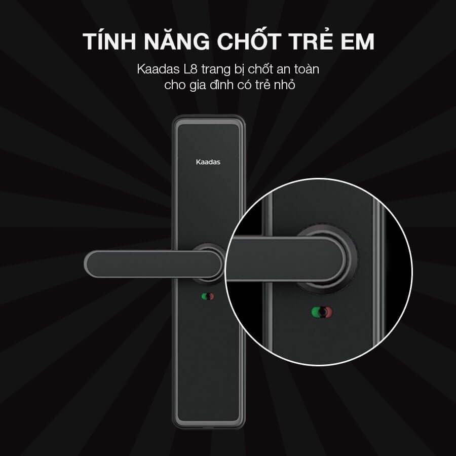 Tính năng chốt trẻ em